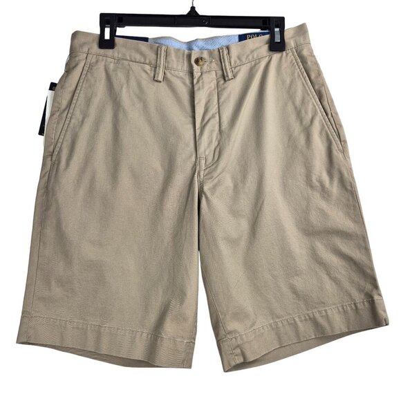 Polo Ralph Lauren Other - Polo Ralph Lauren Men's Stretch Classic Fit 9" Shorts Size 30 Beige Cotton-Blend